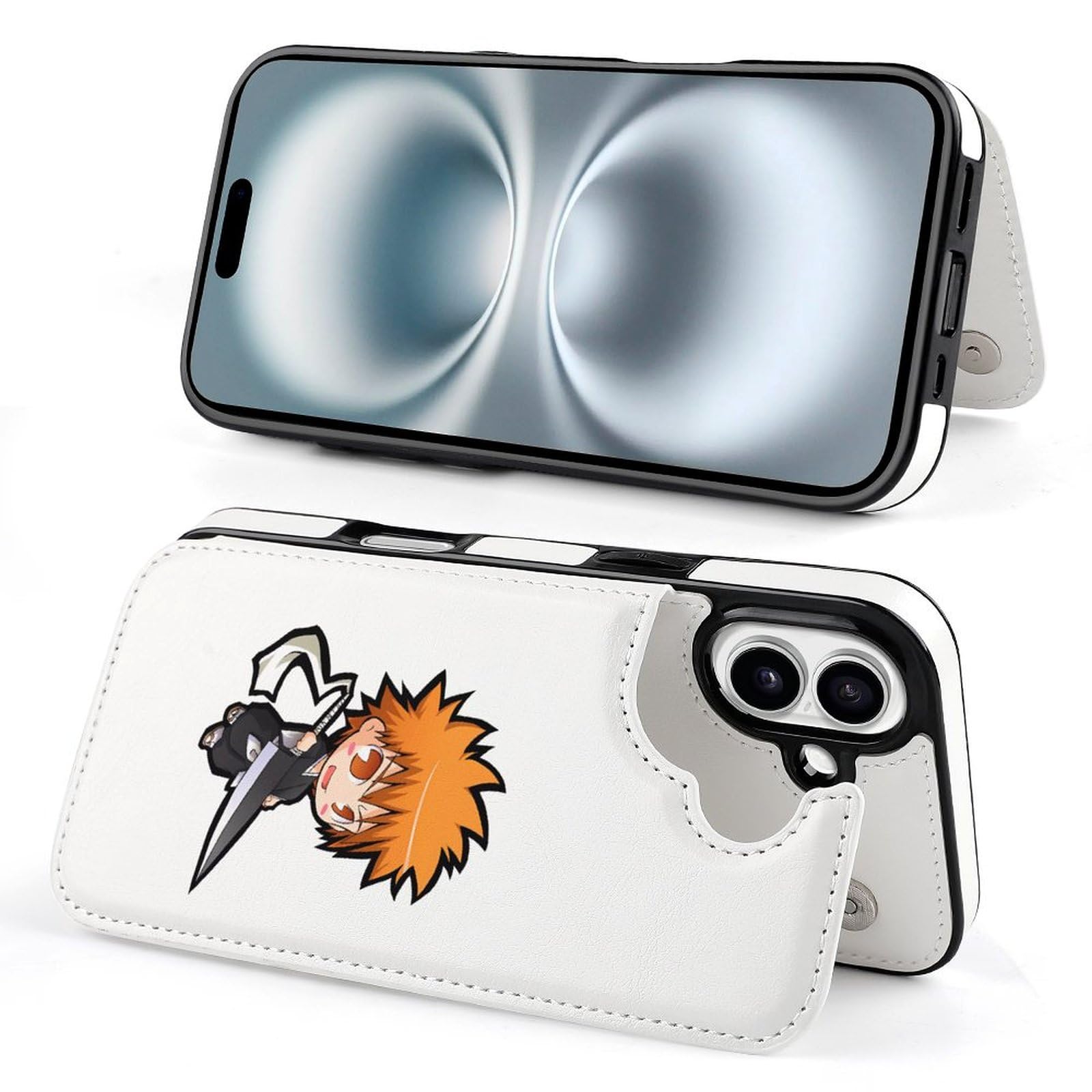 Amazon.co.jp: BLEACH ブリーチ iPhone 16/16plusケース 手帳型 iPhone